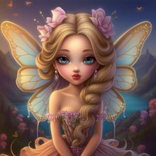 Load image into Gallery viewer, Diamond Painting - Full Round - elf girl (30*30CM)

