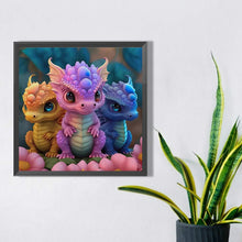 Load image into Gallery viewer, AB Diamond Painting - Full Round - pterosaur (40*40CM)
