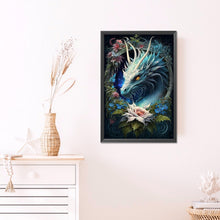 Load image into Gallery viewer, AB Diamond Painting - Full Round - flower dragon (40*60CM)
