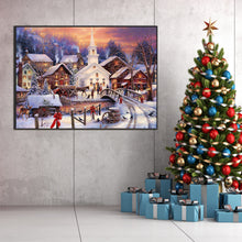 Load image into Gallery viewer, Christmas rural landscape (70*50CM)
