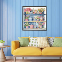 Load image into Gallery viewer, Diamond Painting - Partial Special Shaped - garden wall (50*50CM)
