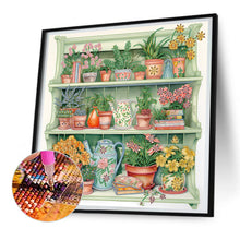 Load image into Gallery viewer, Diamond Painting - Partial Special Shaped - garden wall (50*50CM)
