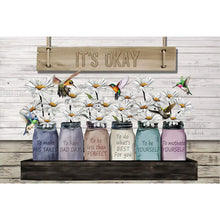 Load image into Gallery viewer, Diamond Painting - Full Round - Flower language of calligraphy and painting (60*40CM)
