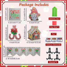 Load image into Gallery viewer, Desktop Diamond Painting Ornament Xmas Ornament Table Top Diamond Painting Decor

