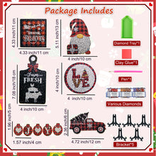 Load image into Gallery viewer, Desktop Diamond Painting Ornament Xmas Ornament Table Top Diamond Painting Decor
