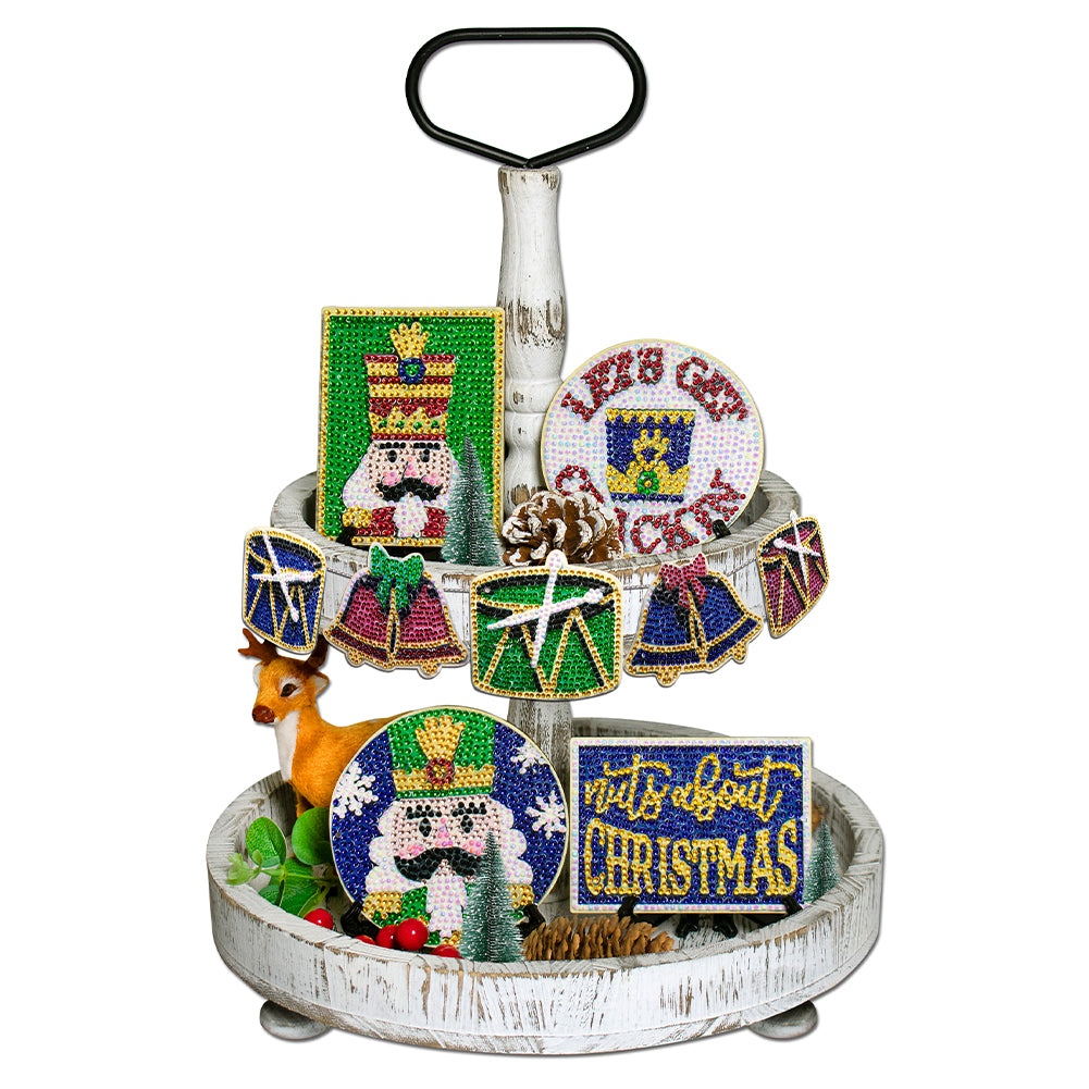 Desktop Diamond Painting Ornament Xmas Ornament Table Top Diamond Painting Decor