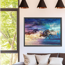 Load image into Gallery viewer, Diamond Painting - Full Square - horse picture (40*30CM)
