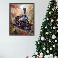 Load image into Gallery viewer, Diamond Painting - Full Square - forest train (30*40CM)

