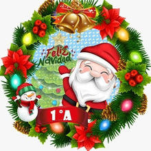 Load image into Gallery viewer, Diamond Painting - Full Round - wreath (30*30CM)
