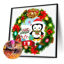 Load image into Gallery viewer, Diamond Painting - Full Round - wreath (30*30CM)
