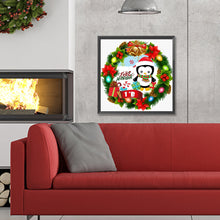 Load image into Gallery viewer, Diamond Painting - Full Round - wreath (30*30CM)
