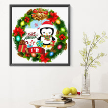 Load image into Gallery viewer, Diamond Painting - Full Round - wreath (30*30CM)

