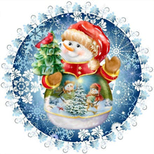 Load image into Gallery viewer, Diamond Painting - Full Round - wreath (30*30CM)

