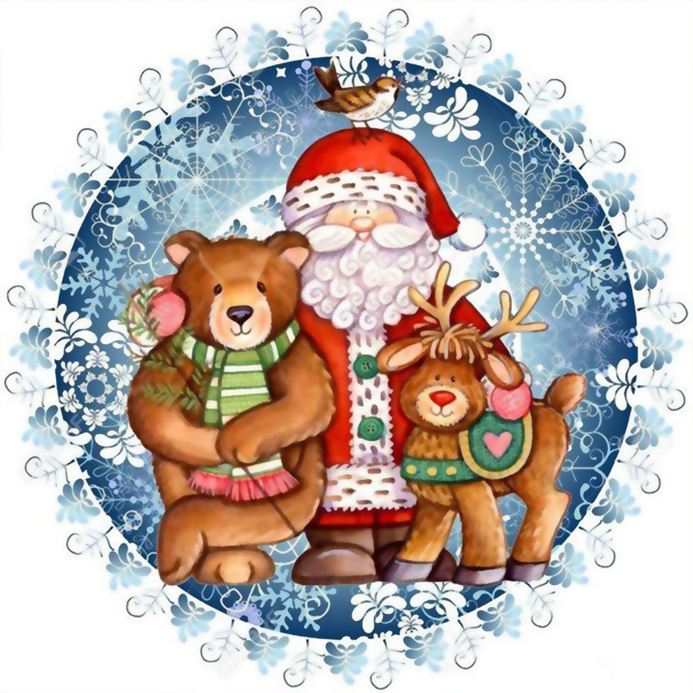 Diamond Painting - Full Round - wreath (30*30CM)