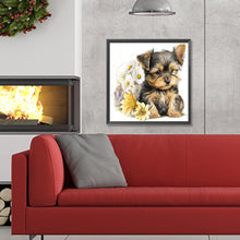 Load image into Gallery viewer, Diamond Painting - Full Round - cute puppy (30*30CM)
