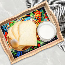 Load image into Gallery viewer, Diamond Painting Nesting Food Trays with Handle Coffee Table Tray (Parrot)
