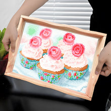 Load image into Gallery viewer, Diamond Painting Nesting Food Trays with Handle Coffee Table Tray (Dessert)
