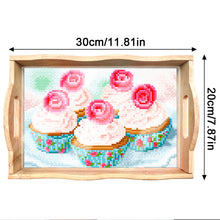 Load image into Gallery viewer, Diamond Painting Nesting Food Trays with Handle Coffee Table Tray (Dessert)
