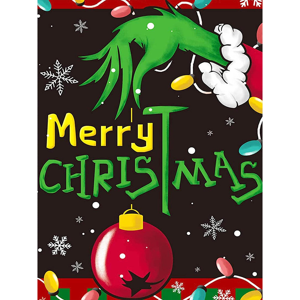 Diamond Painting - Full Round - Funny Christmas (30*40CM)
