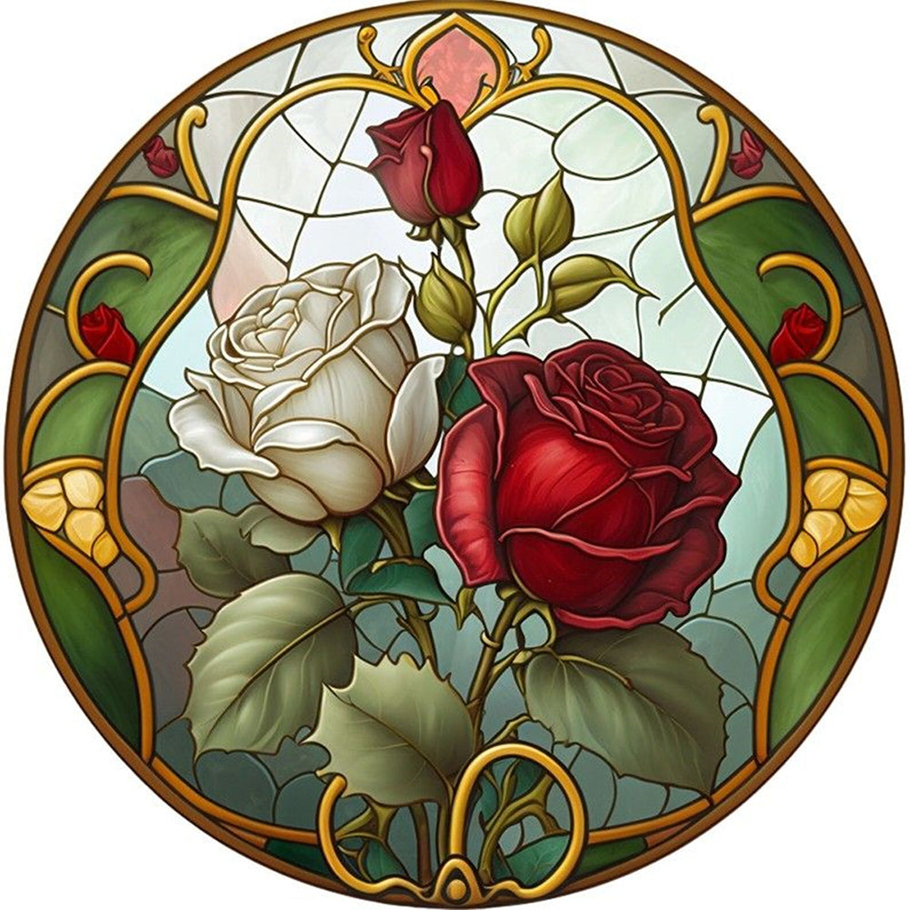 Diamond Painting - Full Round - flowers (30*30CM)