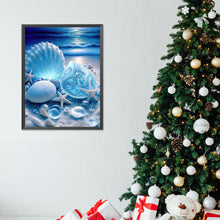Load image into Gallery viewer, Diamond Painting - Full Round - Coast blue seashells (30*40CM)
