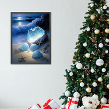 Load image into Gallery viewer, Diamond Painting - Full Round - Coast blue seashells (30*40CM)

