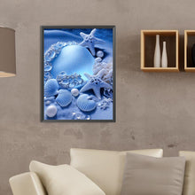 Load image into Gallery viewer, Diamond Painting - Full Round - Coast blue seashells (30*40CM)
