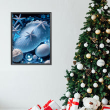 Load image into Gallery viewer, Diamond Painting - Full Round - Coast blue seashells (30*40CM)
