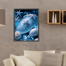 Load image into Gallery viewer, Diamond Painting - Full Round - Coast blue seashells (30*40CM)
