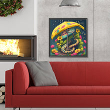 Load image into Gallery viewer, Diamond Painting - Full Round - umbrella animal snake (30*30CM)

