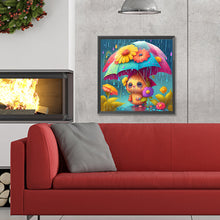 Load image into Gallery viewer, Diamond Painting - Full Round - umbrella animal bee (30*30CM)
