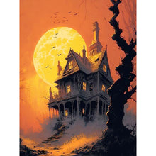 Load image into Gallery viewer, Diamond Painting - Full Round - halloween night (30*40CM)
