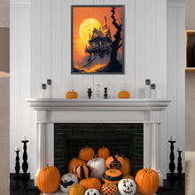 Load image into Gallery viewer, Diamond Painting - Full Round - halloween night (30*40CM)
