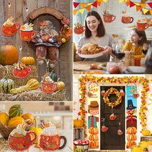 Load image into Gallery viewer, 16PCS Double Sided Special Shape Diamond Art Keyring (Halloween Pumpkin)

