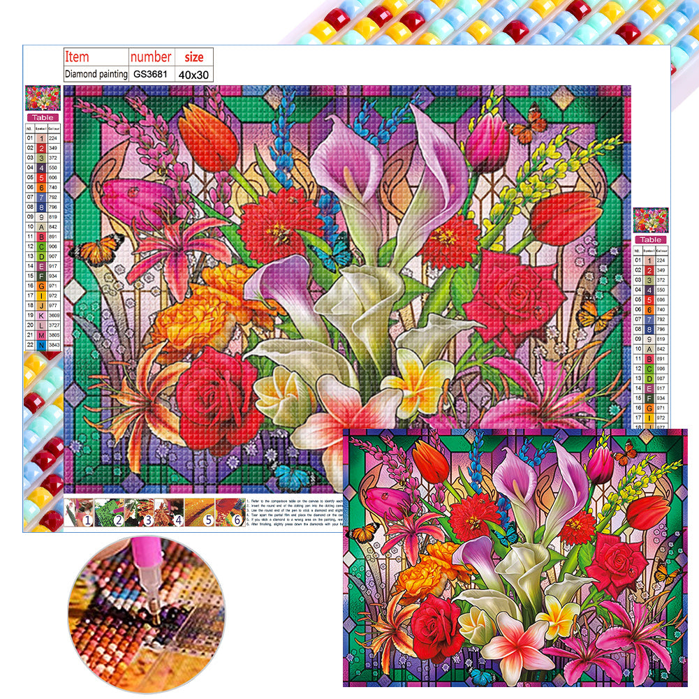 Diamond Painting - Full Square - bouquet (40*30CM)