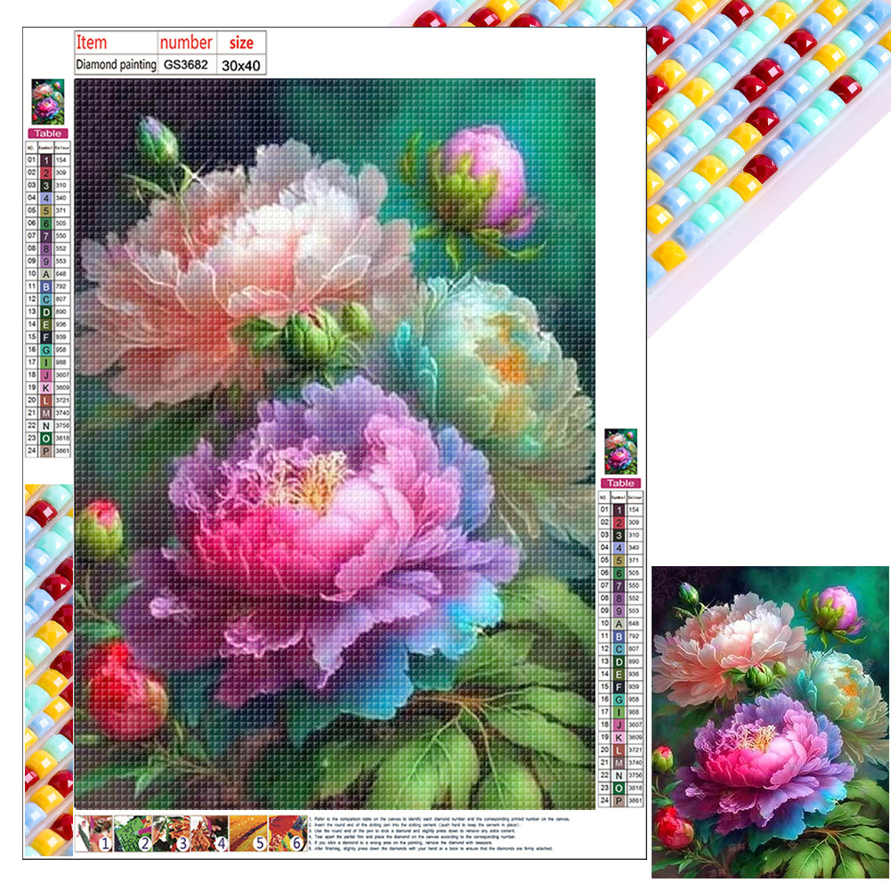 Diamond Painting - Full Square - bouquet (30*40CM)