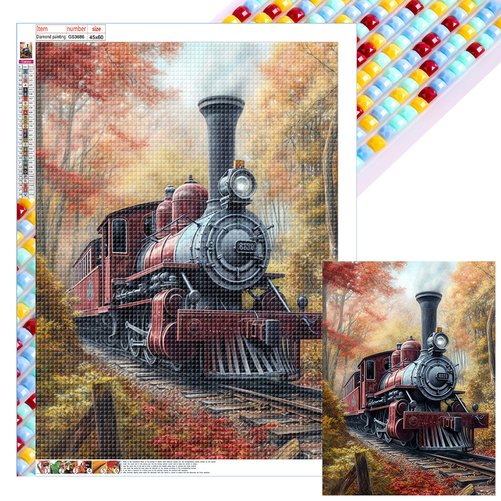 Diamond Painting - Full Square - train (45*60CM)