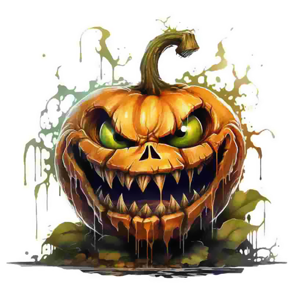 Diamond Painting - Full Round - halloween pumpkin (30*30CM)