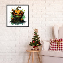 Load image into Gallery viewer, Diamond Painting - Full Round - halloween pumpkin (30*30CM)
