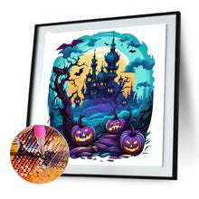 Load image into Gallery viewer, Diamond Painting - Full Round - halloween pumpkin (30*30CM)
