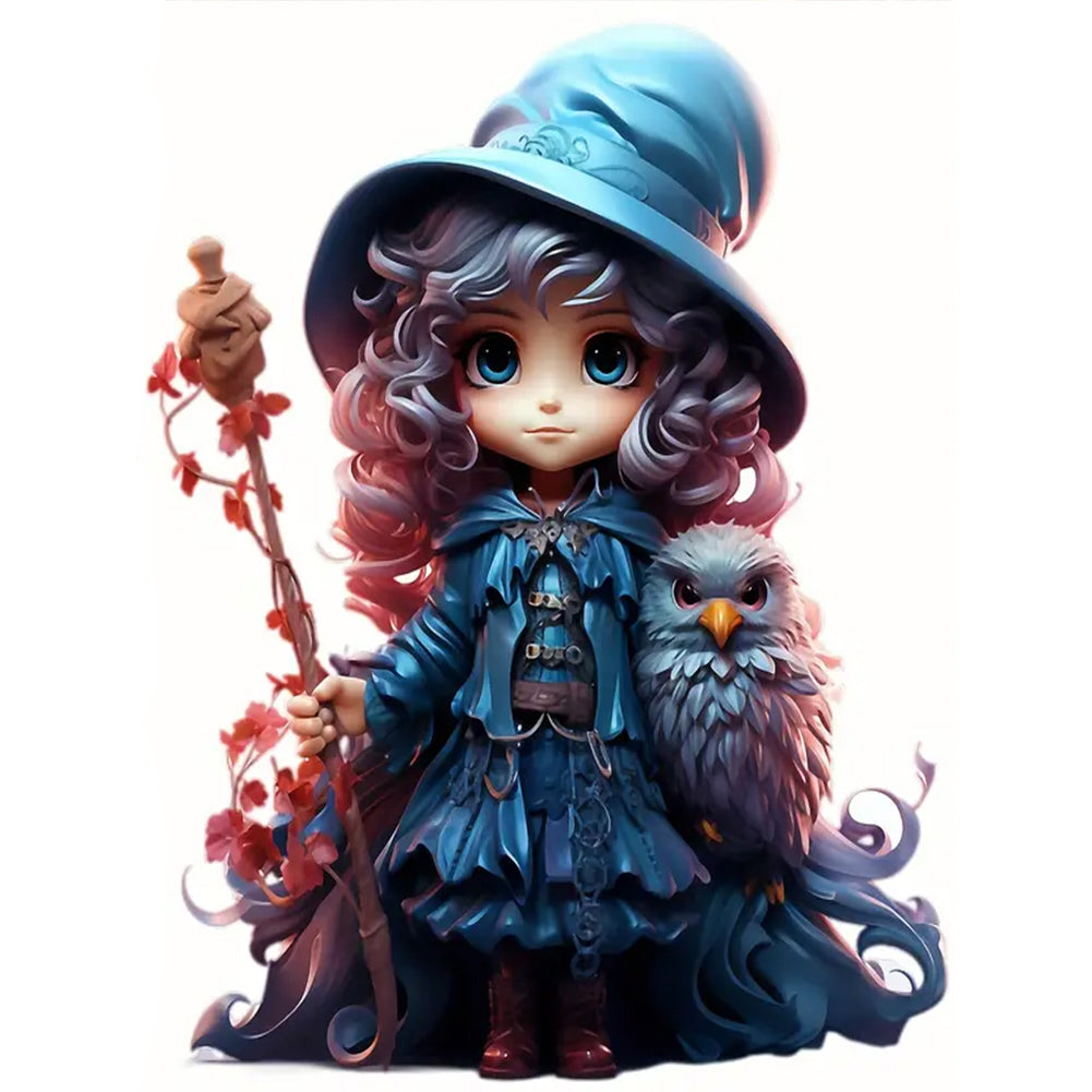 Diamond Painting - Full Round - witch (30*40CM)