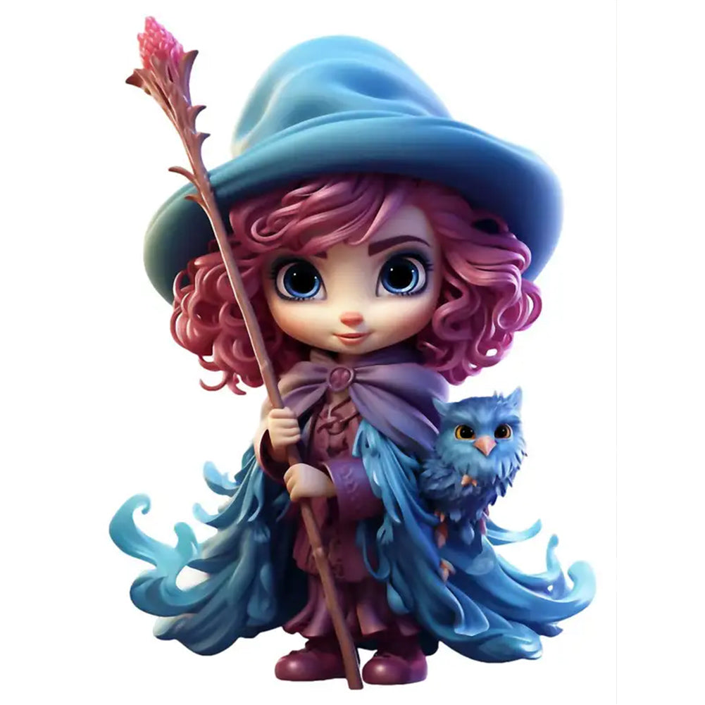 Diamond Painting - Full Round - witch (30*40CM)