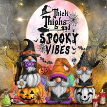 Load image into Gallery viewer, Diamond Painting - Full Round - halloween gnome (30*30CM)

