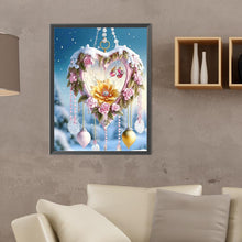 Load image into Gallery viewer, Diamond Painting - Full Round - Snow scene love pendant (30*40CM)
