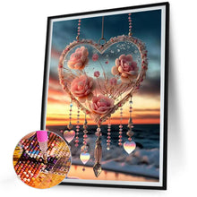 Load image into Gallery viewer, Diamond Painting - Full Round - Snow scene love pendant (30*40CM)
