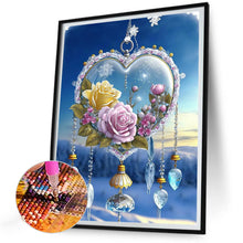 Load image into Gallery viewer, Diamond Painting - Full Round - Snow scene love pendant (30*40CM)
