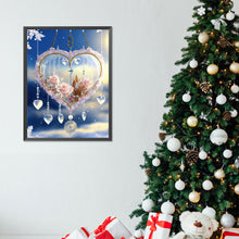 Load image into Gallery viewer, Diamond Painting - Full Round - Snow scene love pendant (30*40CM)

