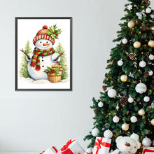 Load image into Gallery viewer, Diamond Painting - Full Round - Snowman on location (30*40CM)
