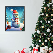 Load image into Gallery viewer, Diamond Painting - Full Round - blizzard snowman (30*40CM)
