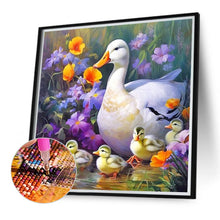 Load image into Gallery viewer, Diamond Painting - Full Round - White Swan (40*40CM)
